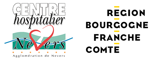Logos centre hospitalier Nevers et conseil régional de Bourgogne